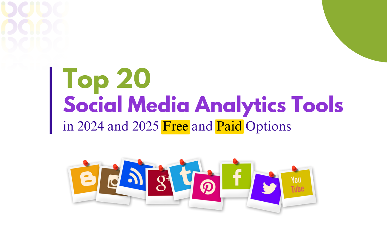 Top 20 Social Media Analytics Tools in 2024 and 2025 — Free and Paid Options