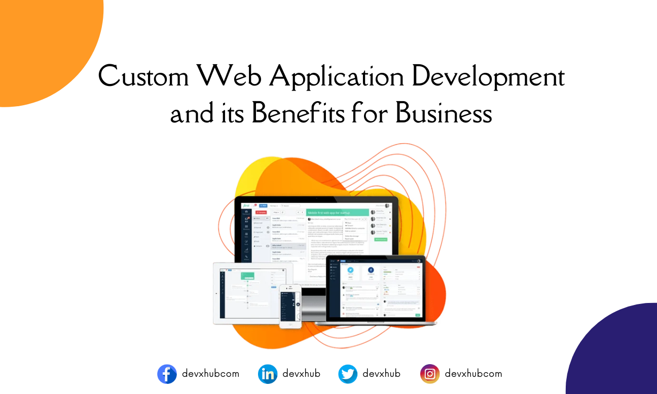 Custom Web Application Development and its Benefits for Business 🚀