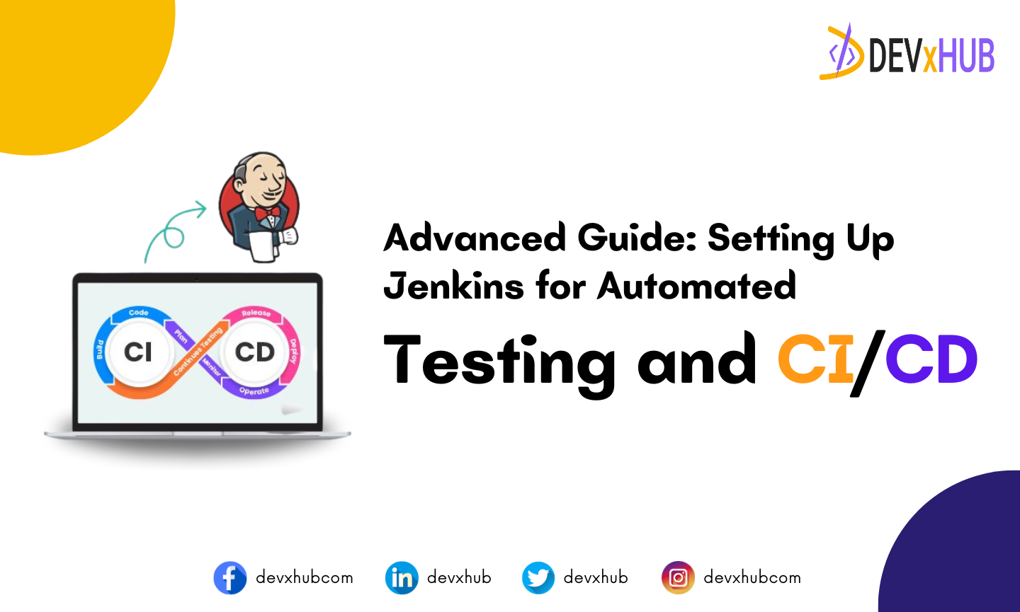 🚀 Advanced Guide: Setting Up Jenkins for Automated Testing and CI/CD